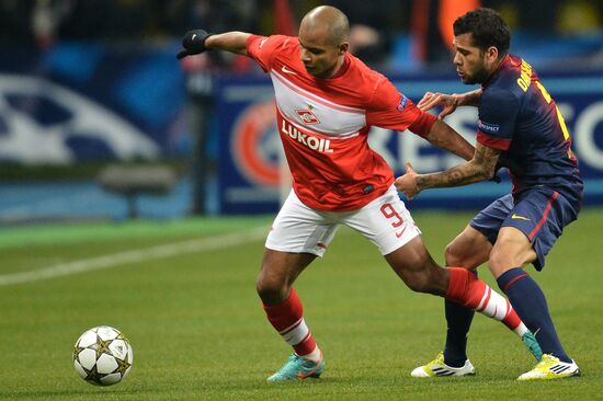 UEFA Champions League Football: Spartak vs. Barcelona