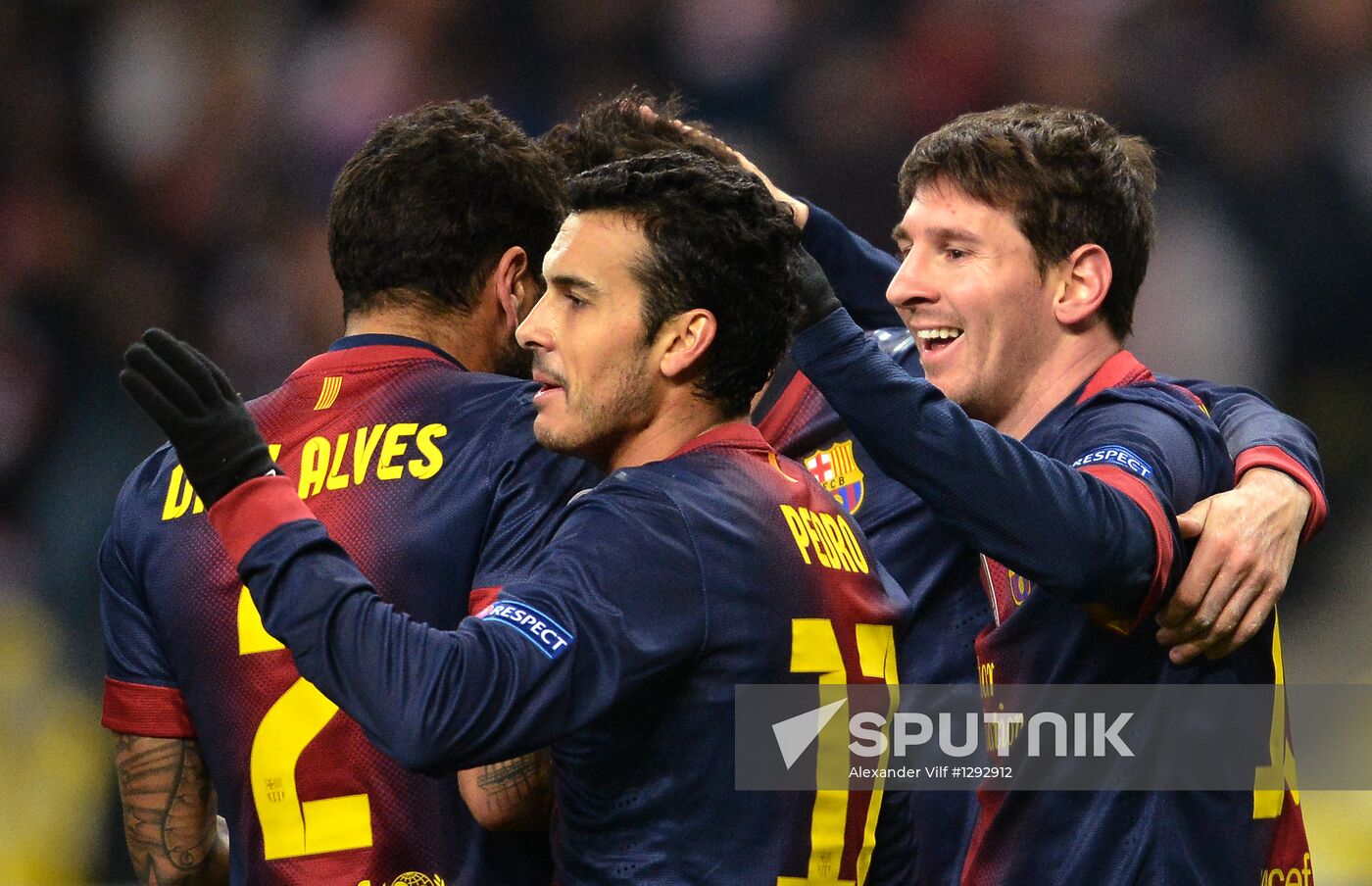 UEFA Champions League Football: Spartak vs. Barcelona