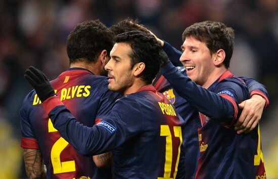 UEFA Champions League Football: Spartak vs. Barcelona