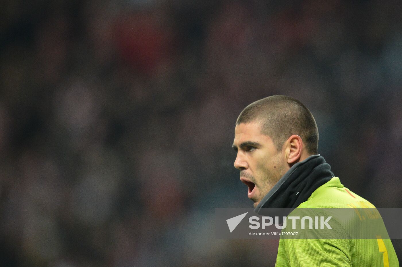 Football. UEFA Champions League. Spartak vs. Barcelona