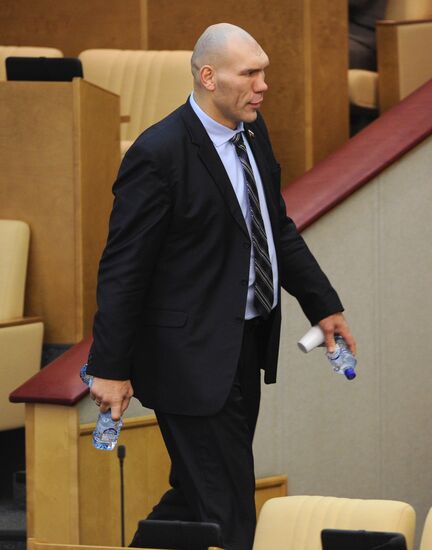 Russian State Duma holds plenary session