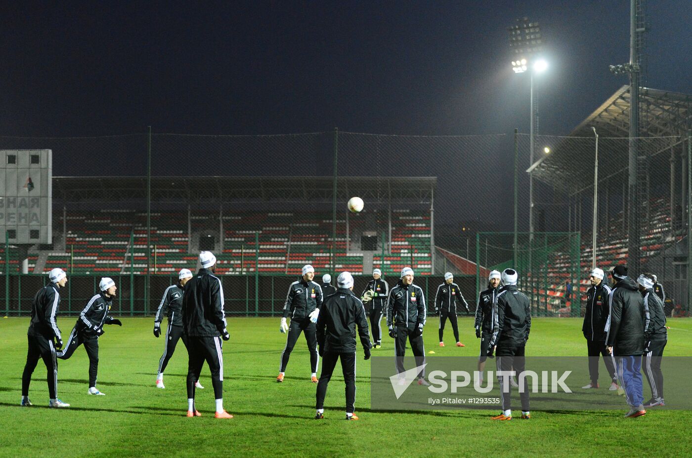 Football. FC Anzhi holds training session
