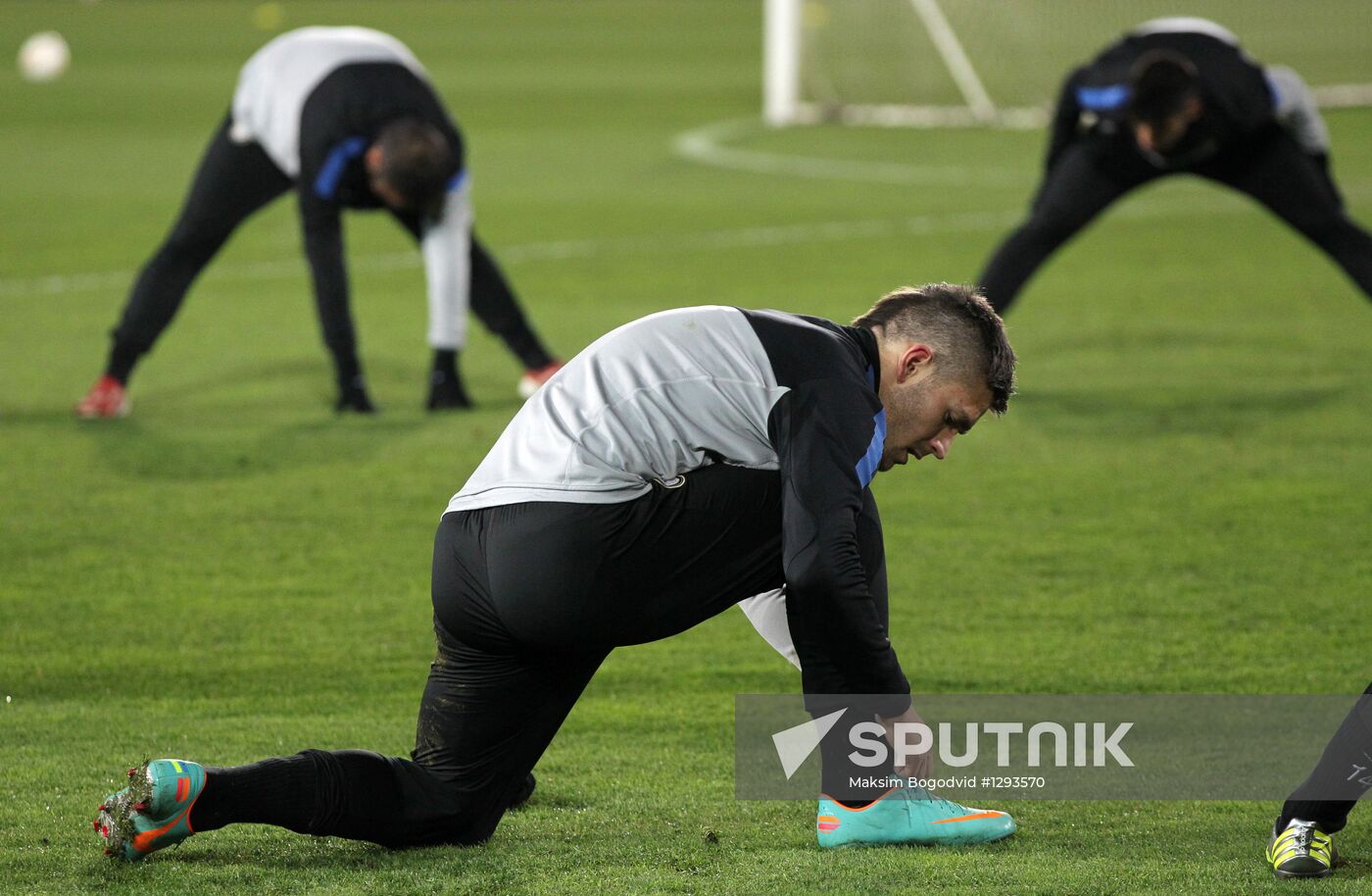 FC Inter Milan holds training session