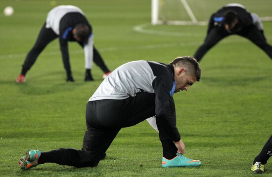 FC Inter Milan holds training session