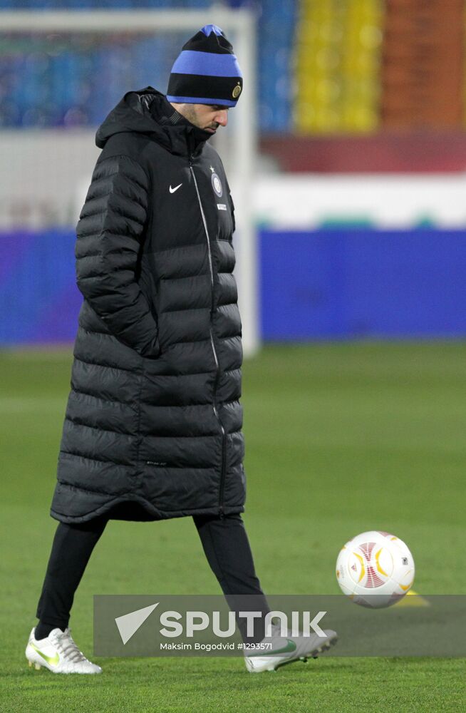 FC Inter Milan holds training session