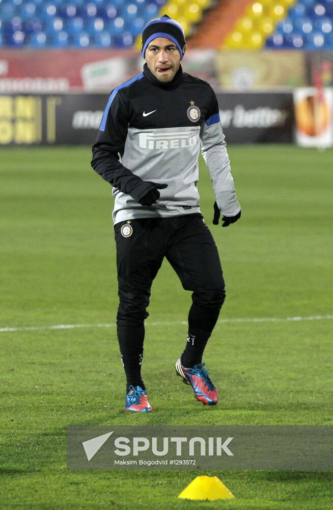 FC Inter Milan holds training session