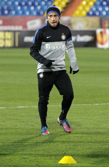 FC Inter Milan holds training session