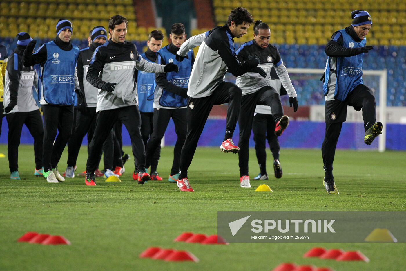 FC Inter Milan holds training session