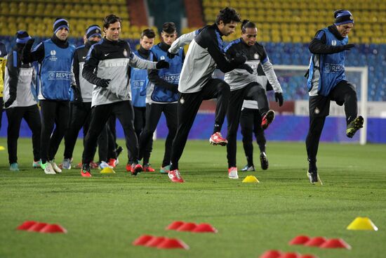 FC Inter Milan holds training session