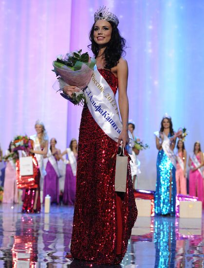 Final of Russian Beauty-2012 contest