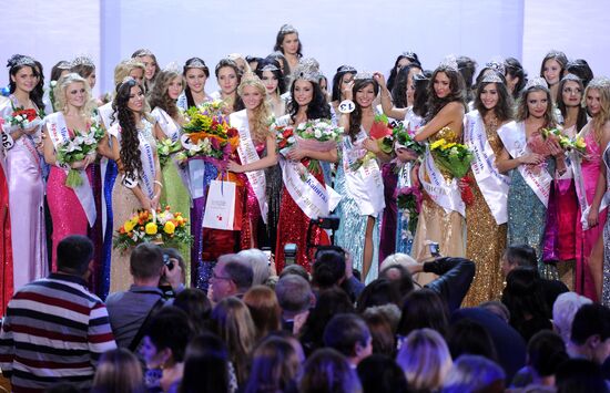 Final of Russian Beauty-2012 contest