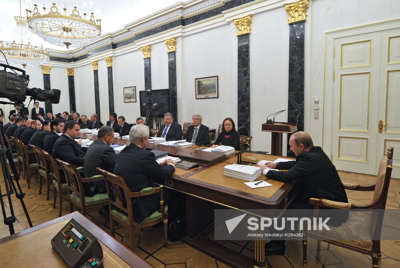 Vladimir Putin chairs meeting of ASI supervisory board