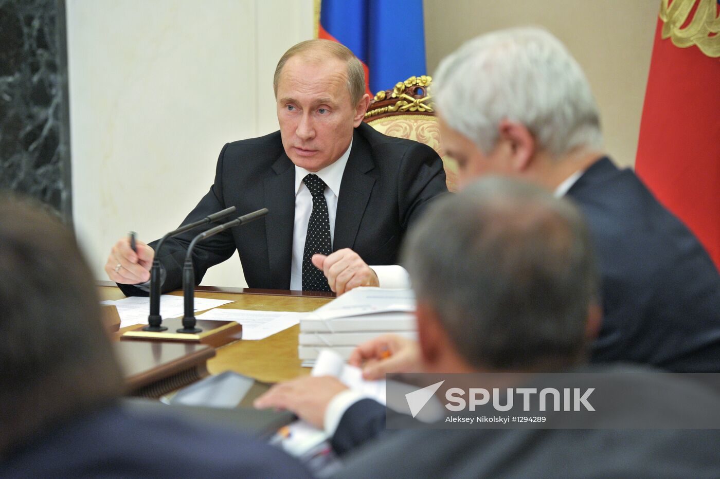 Vladimir Putin chairs meeting of ASI supervisory board