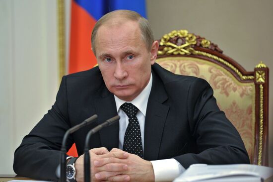 Vladimir Putin chairs meeting of ASI supervisory board