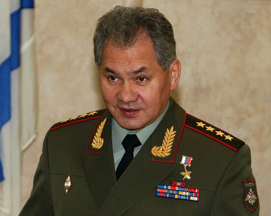 Russian Defense Minister Sergey Shoigu visits Vladivostok