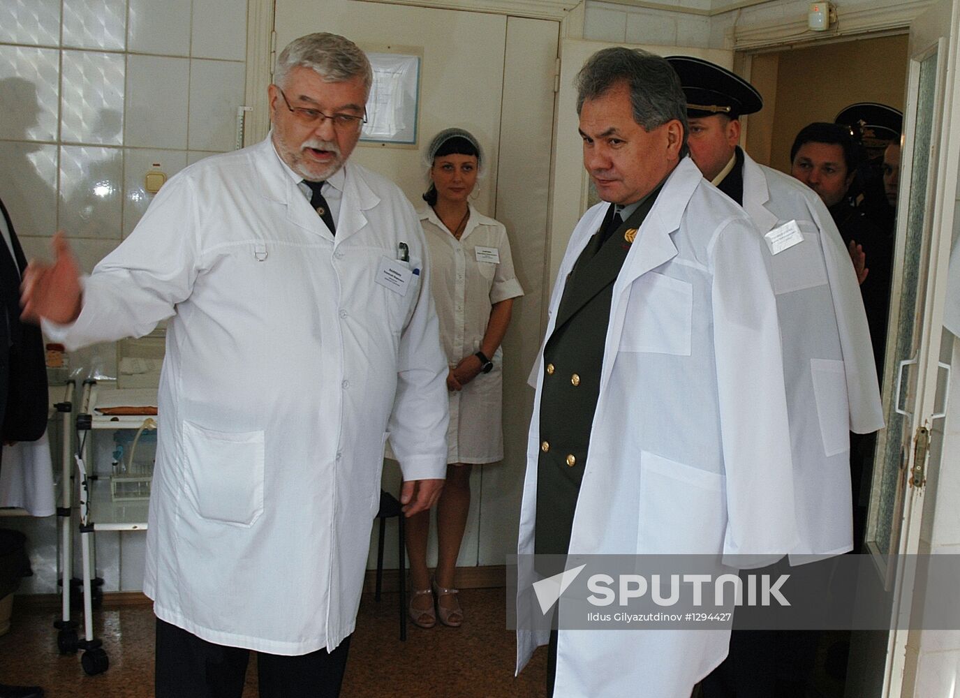 Russian Defense Minister Sergey Shoigu visits Vladivostok