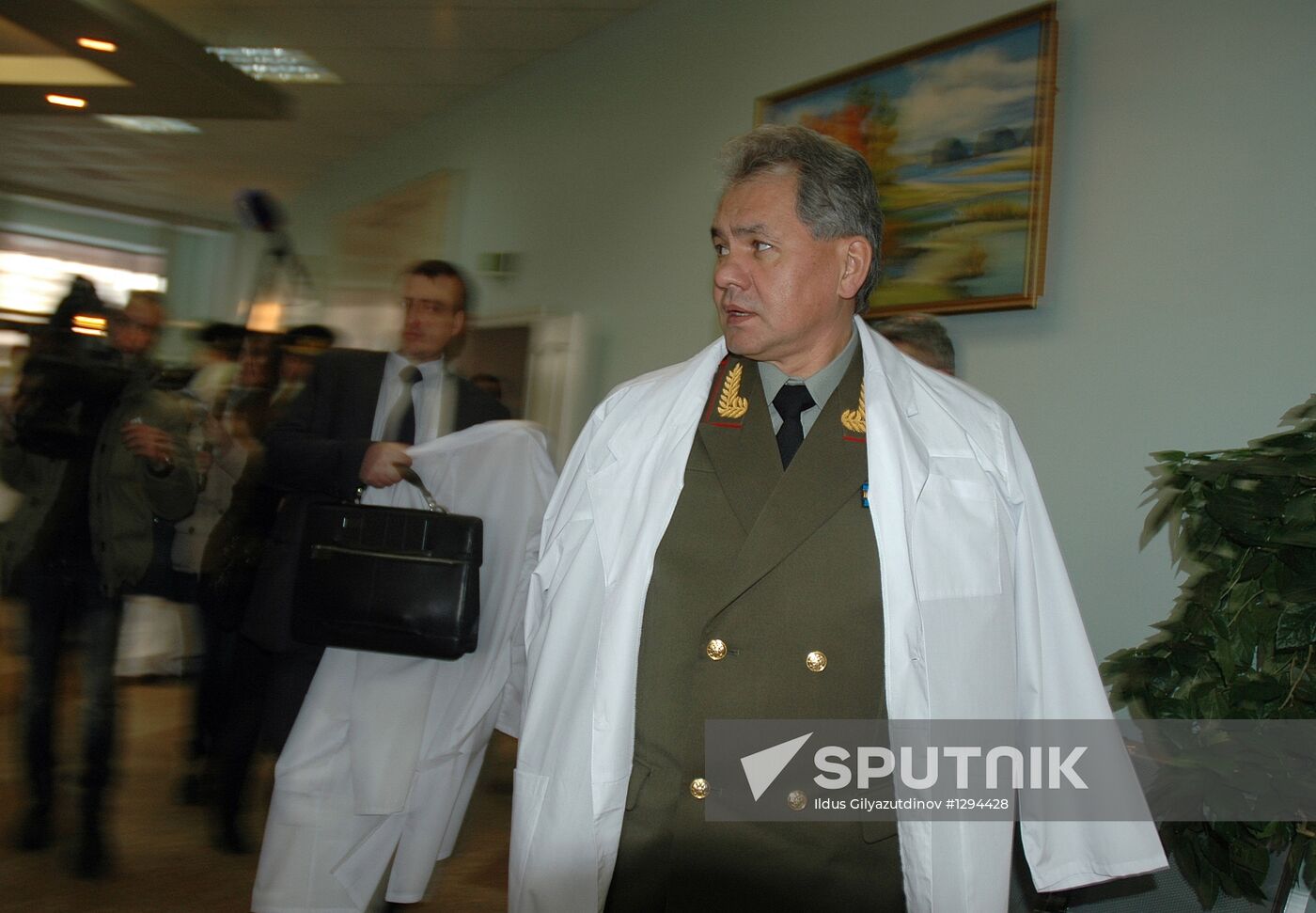 Russian Defense Minister Sergey Shoigu visits Vladivostok