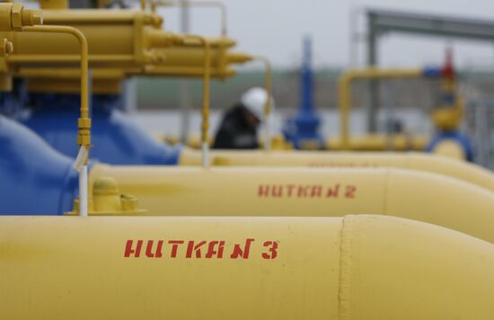 Gazprom's gas distribution station Zapadnaya opened in Belarus