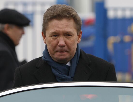 Gazprom's gas distribution station Zapadnaya opened in Belarus
