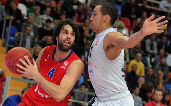 Basketball. Euroleague. CSKA vs. Partizan