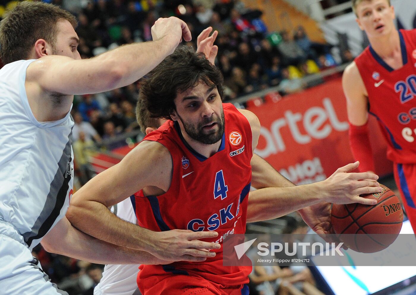 Basketball. Euroleague. CSKA vs. Partizan