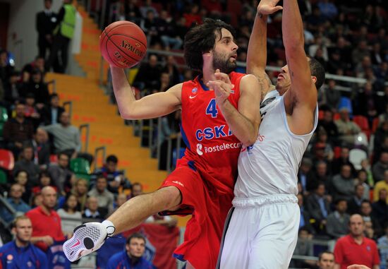 Basketball. Euroleague. CSKA vs. Partizan