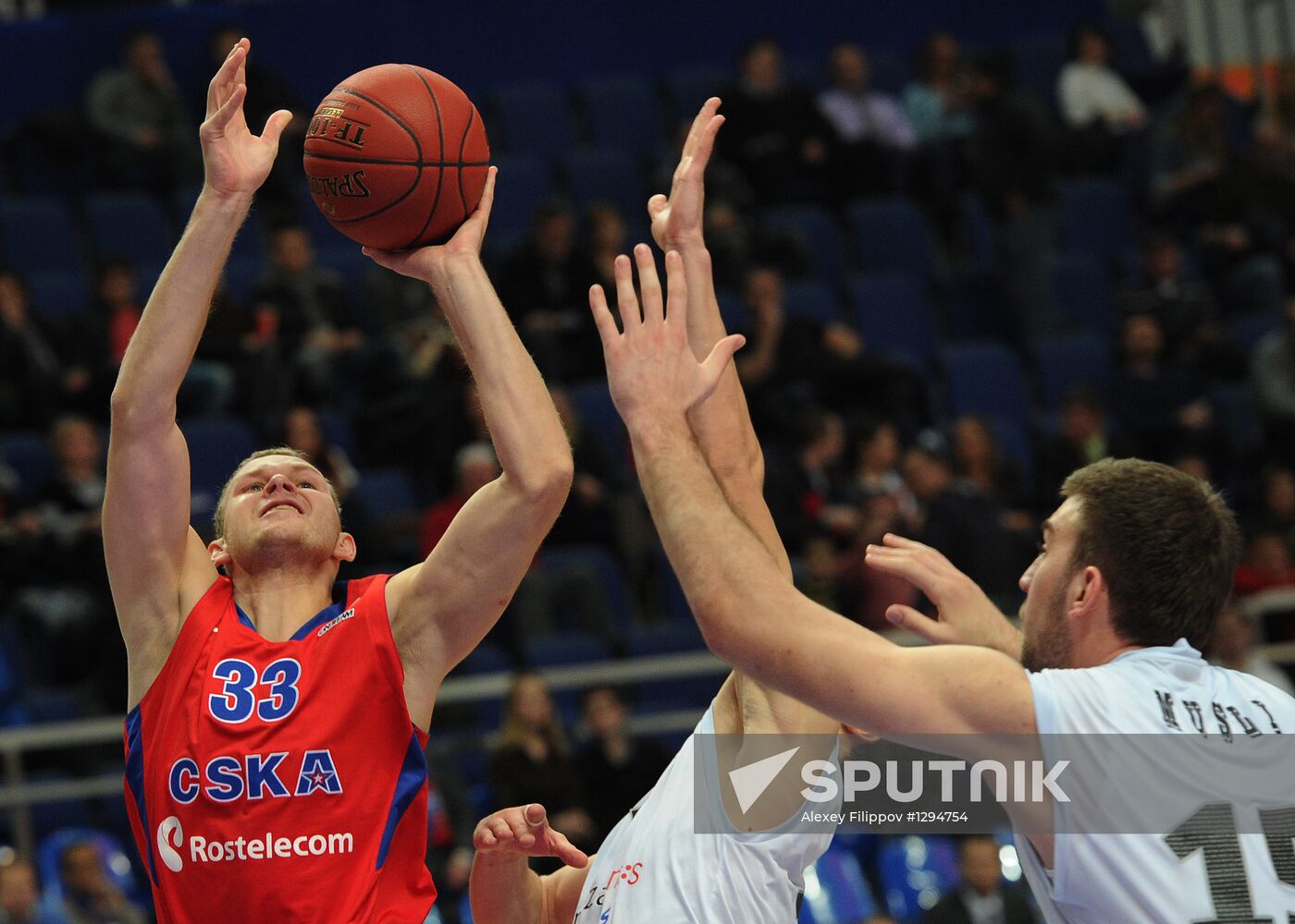 Basketball. Euroleague. CSKA vs. Partizan