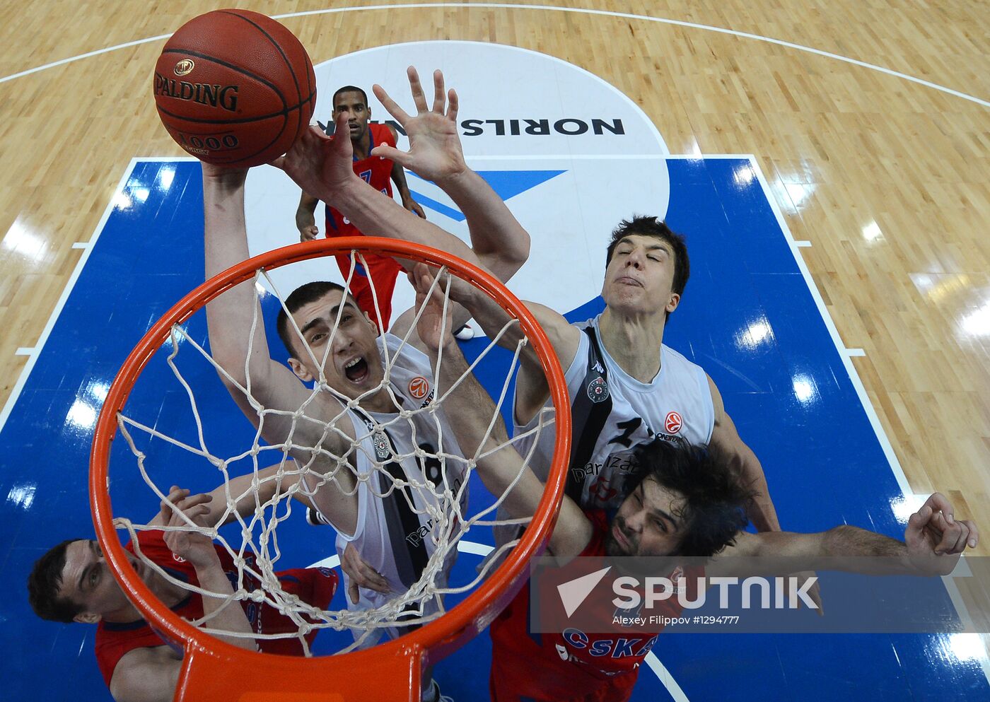 Basketball. Euroleague. CSKA vs. Partizan