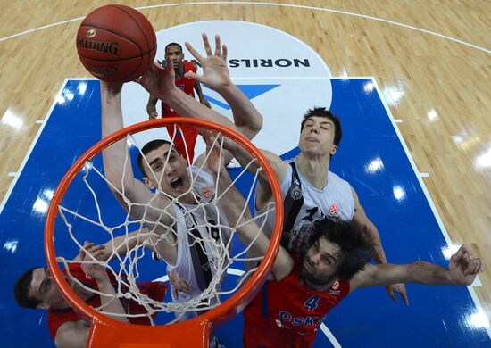 Basketball. Euroleague. CSKA vs. Partizan