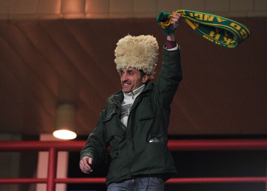 Football. UEFA Europa League. Anzhi vs. Udinese