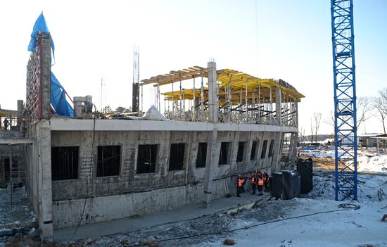 Construction of Vostochny Space Center