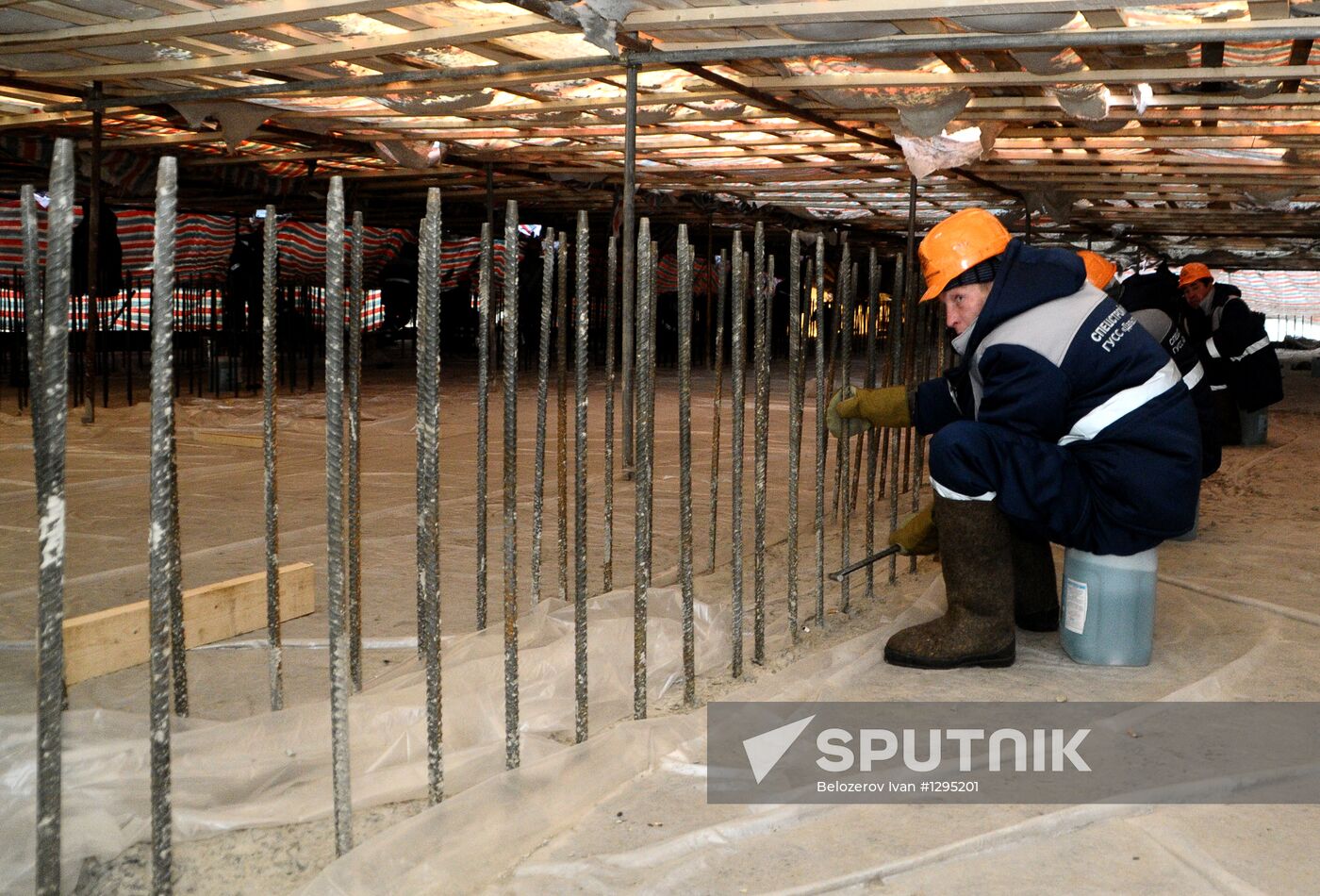 Construction of Vostochny Space Center