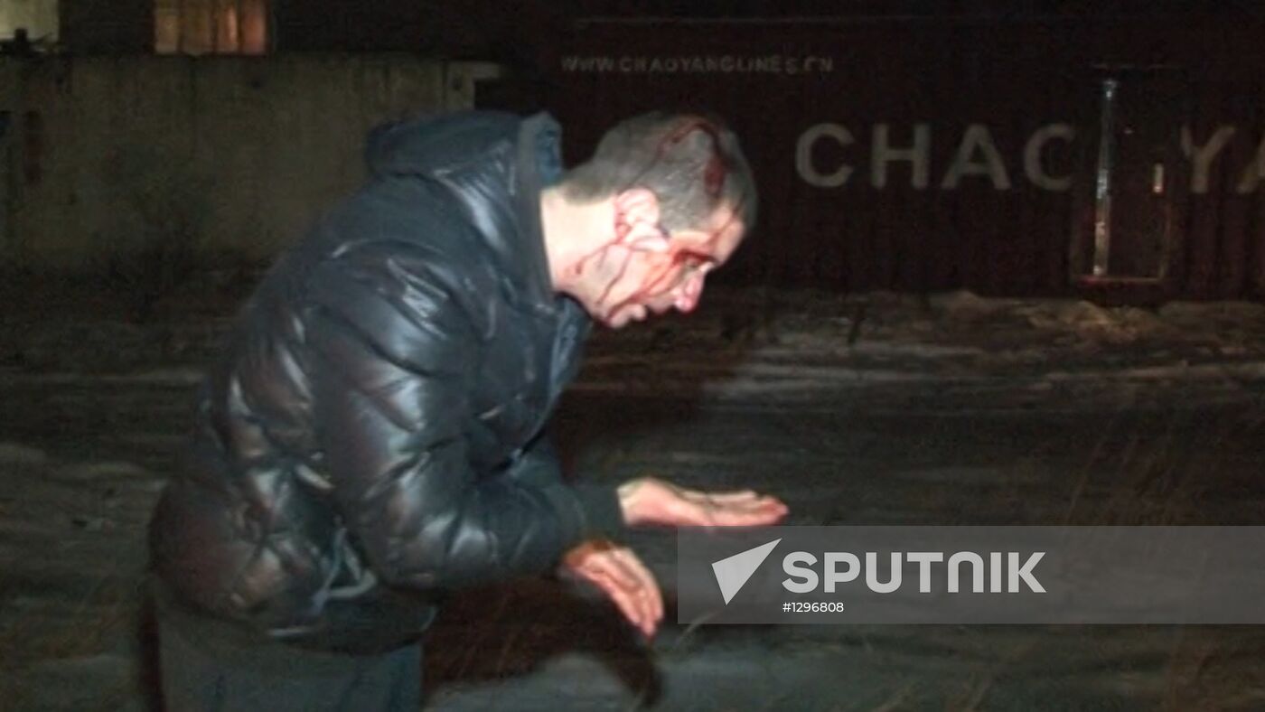 Convicts' protest at Penitentiary 6 in Kopeysk