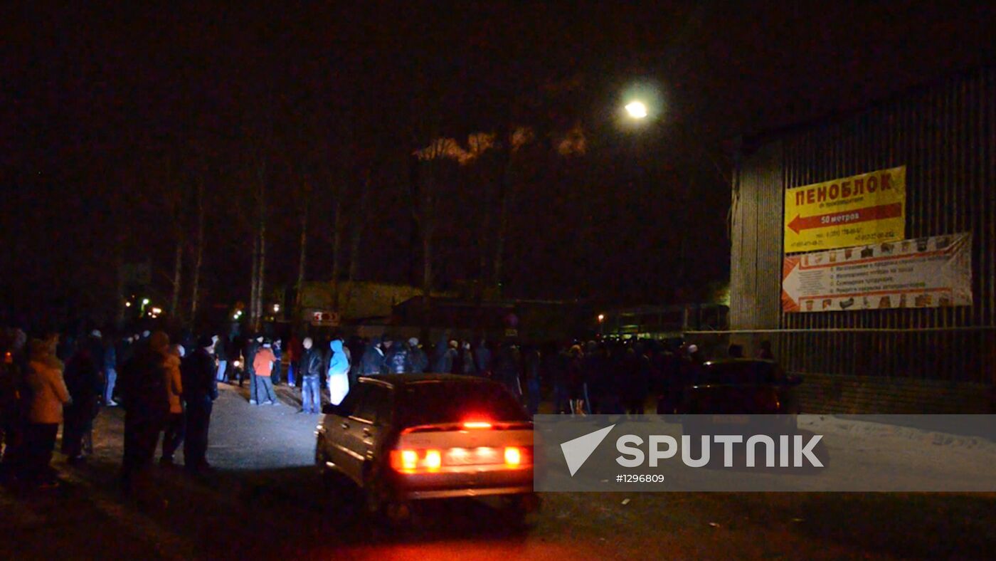 Convicts' protest at Penitentiary #6 in Kopeysk