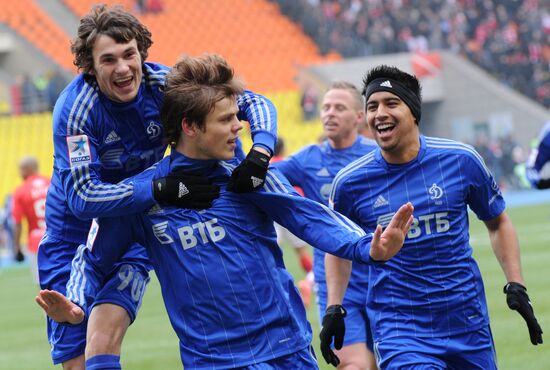 Football. Russian Premiere League. Spartak vs. Dynamo