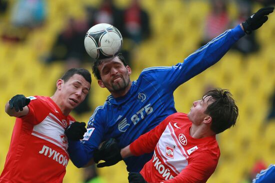 Russian Football Premier League. Spartak vs. Dynamo