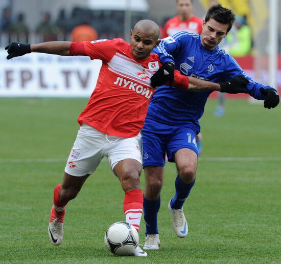Russian Football Premier League. Spartak vs. Dynamo