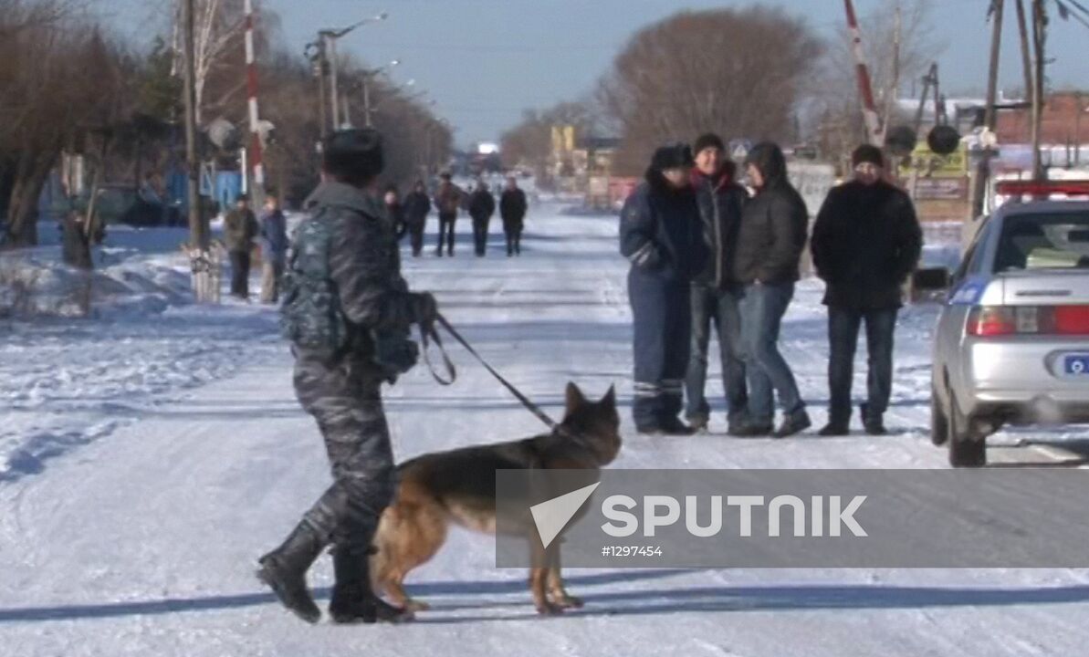 Protest action of prisoners of Penitentiary No.6 in Kopeisk