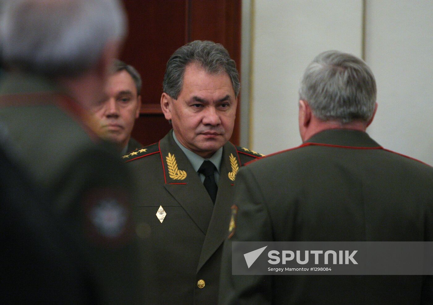 Sergey Shoigu holds meeting of Defense Ministry Board