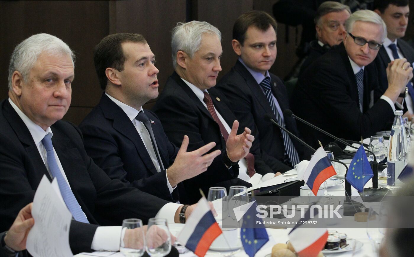 Dmitry Medvedev visits France