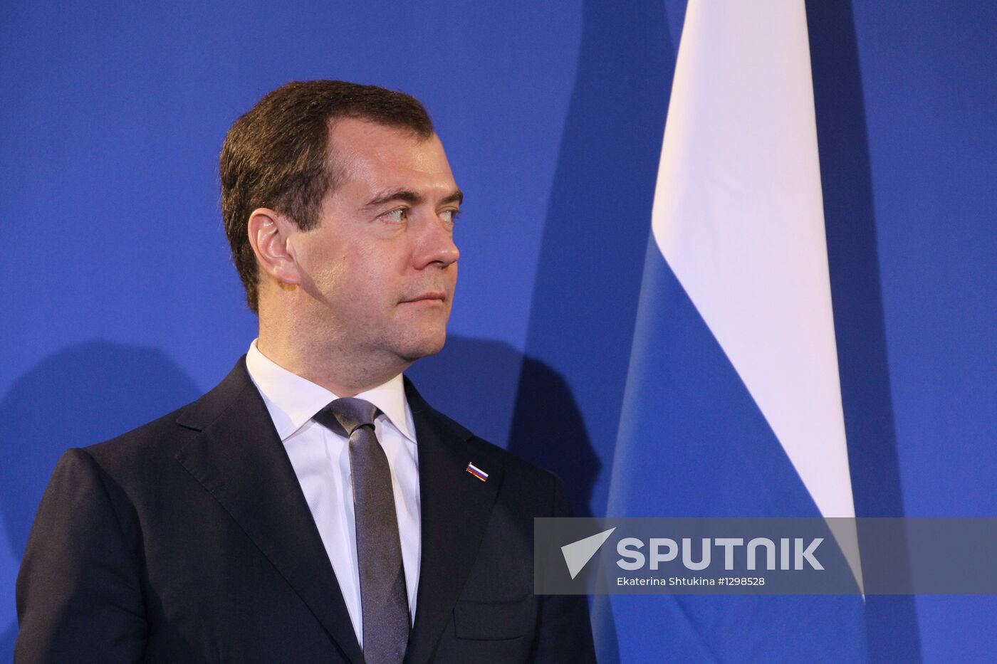 Dmitry Medvedev visits France