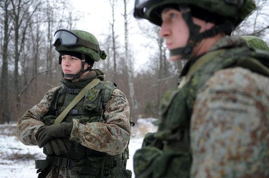 Russian Army troops get new battle suit