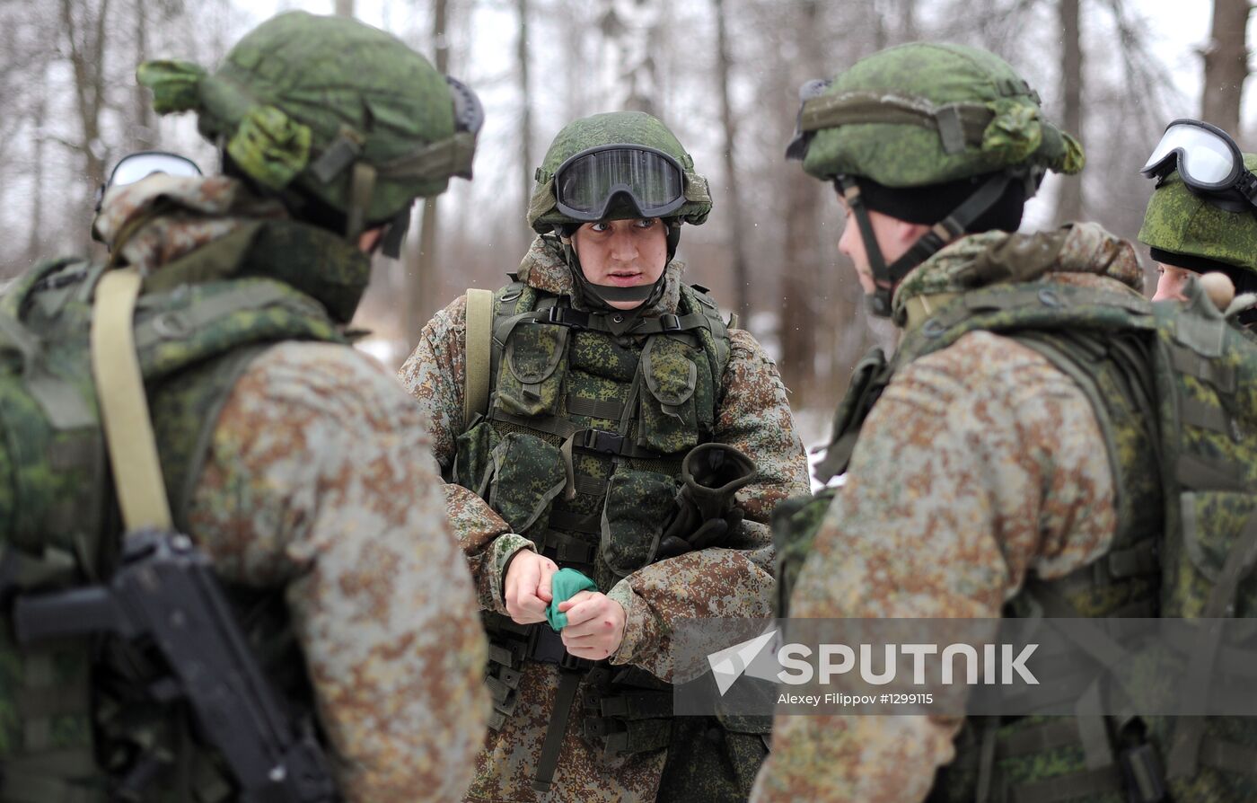 Russian Army troops get new battle suit