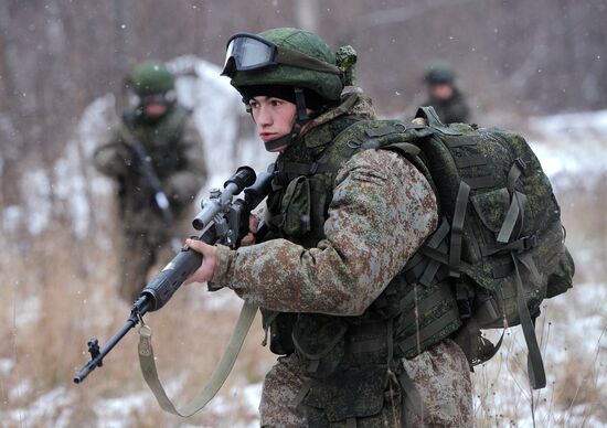 Russian Army troops get new battle suit