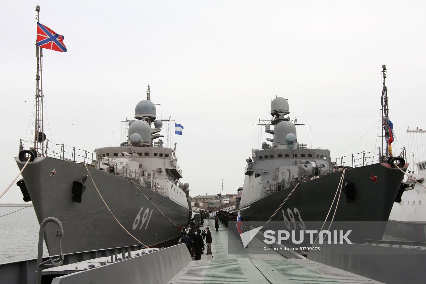 Missile ship Dagestan enters service in Caspian Flotilla