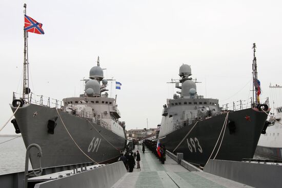 Missile ship Dagestan enters service in Caspian Flotilla