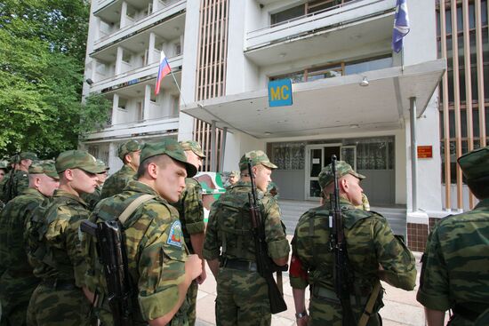 RUSSIAN PEACEKEEPERS ABKHAZIA