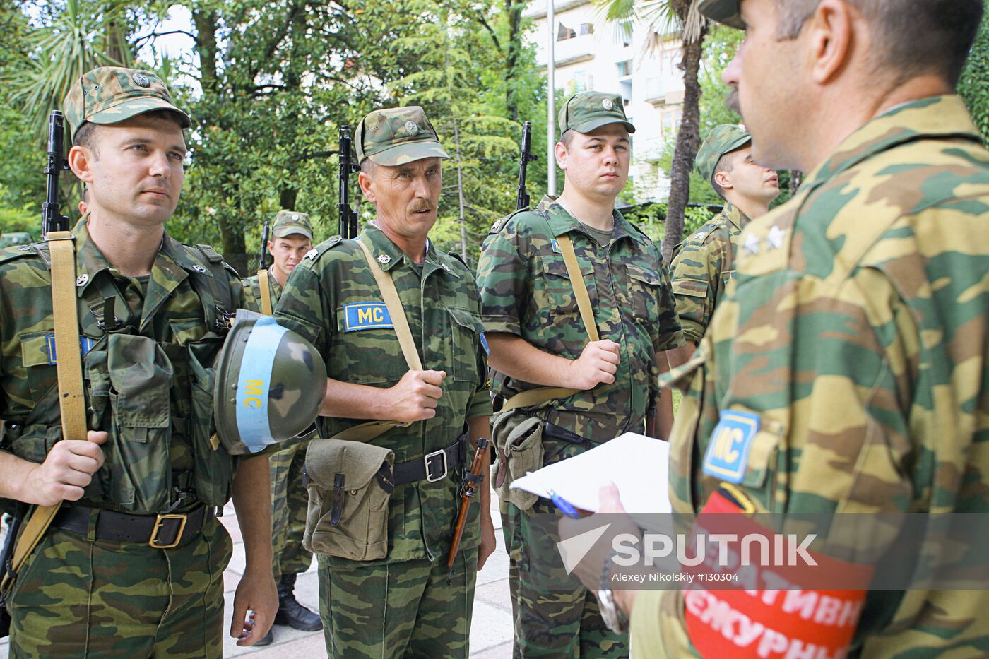 RUSSIAN PEACEKEEPERS ABKHAZIA