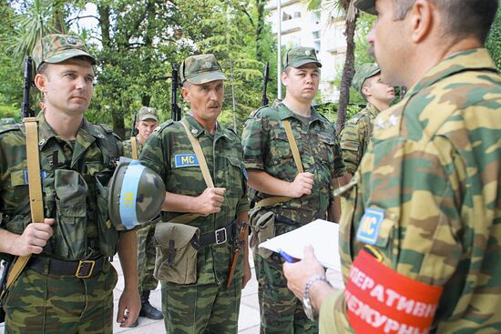 RUSSIAN PEACEKEEPERS ABKHAZIA