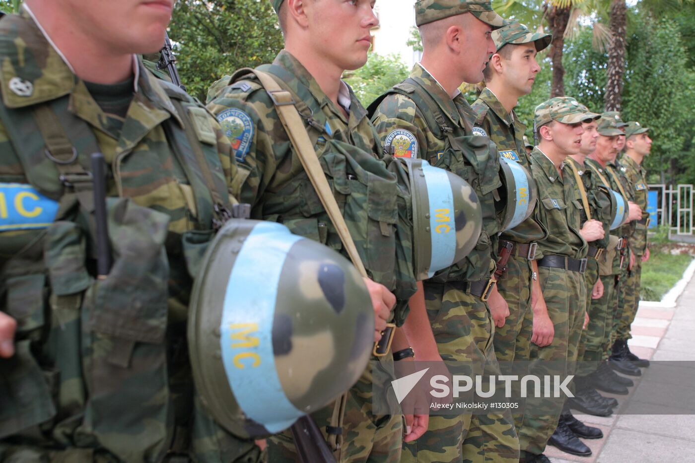 RUSSIAN PEACEKEEPERS ABKHAZIA